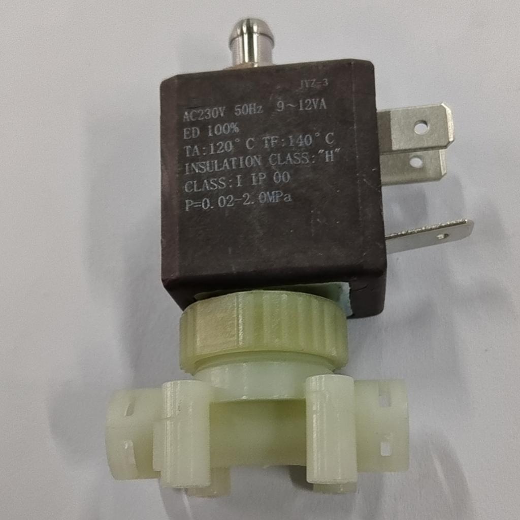 230V Electromagnetic Control Valve Plastic Electrical Solenoid Valve Steam Valve Plastic Material for Coffee Machines