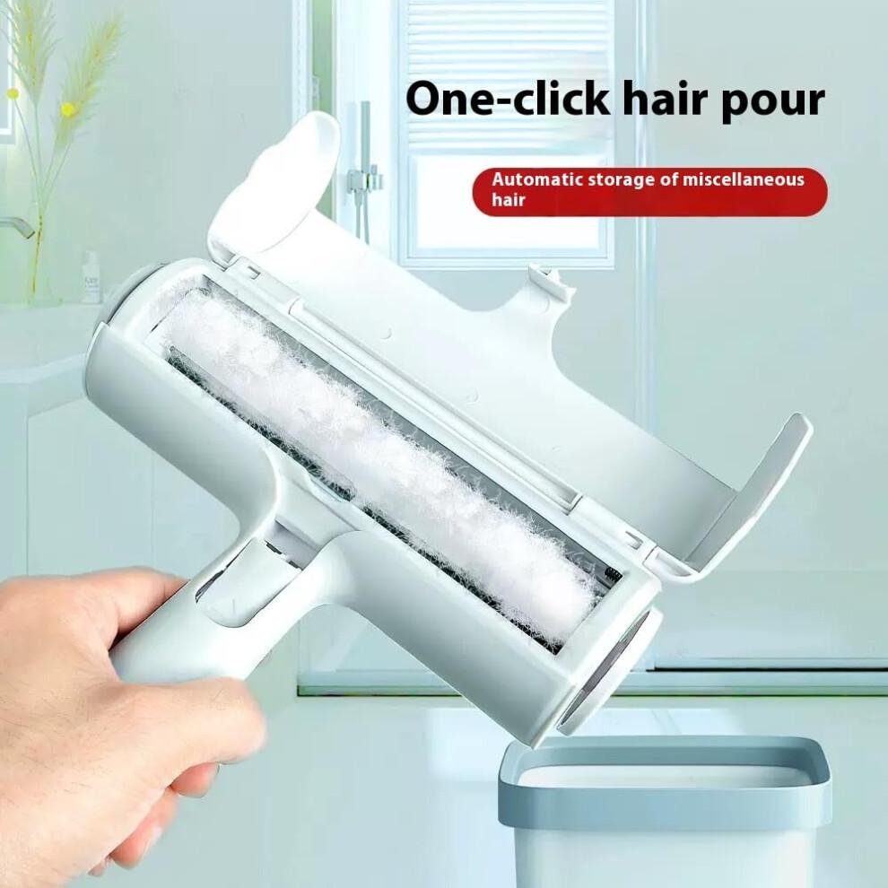 Pet Hair Remover for Couch, Furniture, Carpet and Car Seat, Reusable Lint Roller for Dog and Cat Fur (Grey)