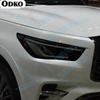 For Infiniti Q60 Q70 QX60 QX30 QX50 QX80 Q50 Car Headlight Protective Film Headlamp Transparent Black TPU Protective