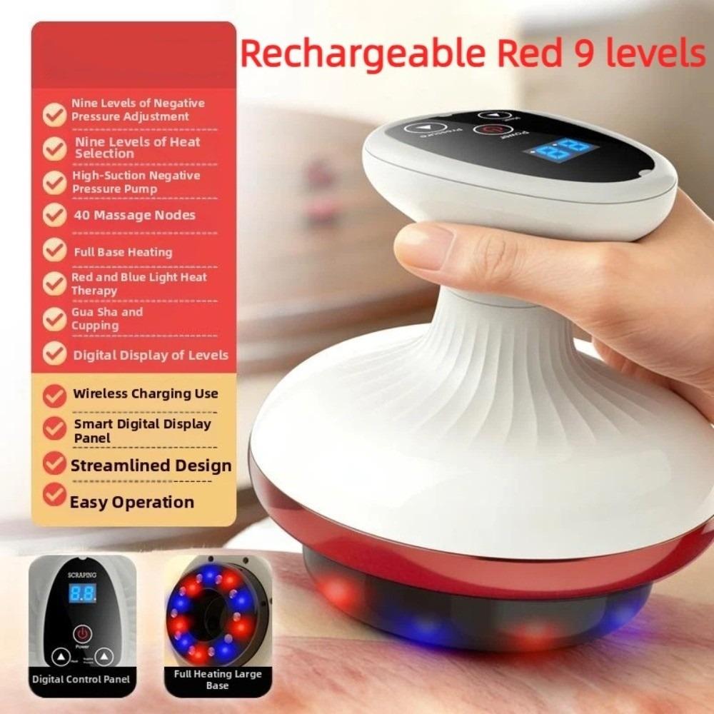 Universal Electric Massage Meridian Brush Body Dredging Abdominal and Back Massager  Relaxation Use