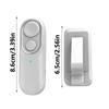 Ergonomic White Page Turning Remote Control Suitable for E Readers Tablets Enhances Reading Comfort Easy Page Navigation