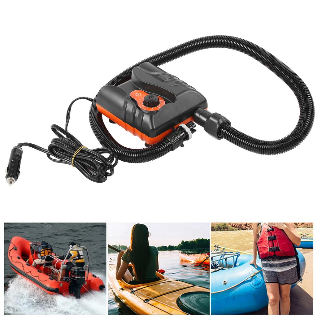 HT?785 SUP Paddle Board 16PSI Electric Air Pump Kayaking 12V Car Cigarette Lighter Pump