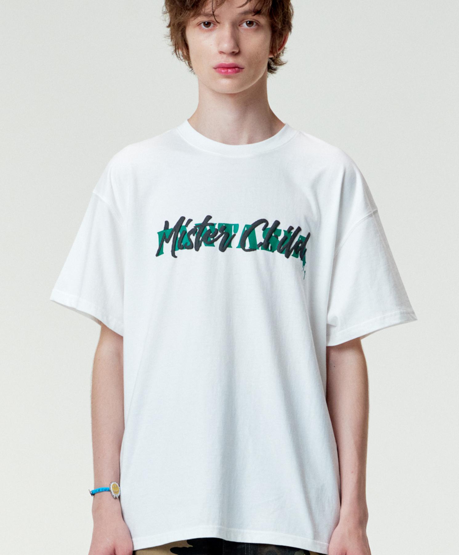Mister Child Graffiti Mc T-Shirt White L