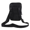 Leather Waist Bag Men's Mobile Phone Bag Waterproof Wearing Belt Luxury Bag Outdoor Sports One Shoulder Small Bag Shoulder Bag
