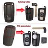 jinyuqin Remote Key Shell For BMW E61 E90 E82 E70 E71 E87 E88 E89 X5 X6 For 1 3 5 6 Series Replace 3 Button Smart Car Key Case