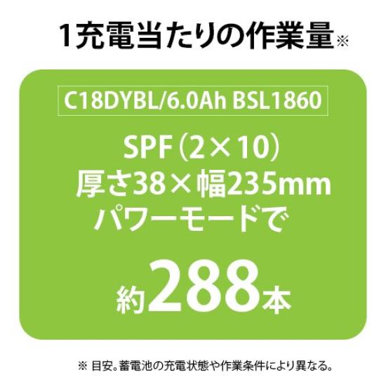 HiKOKI 18V Cordless Dust Collection Circular 125mm Blade Battery and Charger Sold Main Unit Only Saw, Rechargeable, Diameter, Separately, C18DYBL(NN)