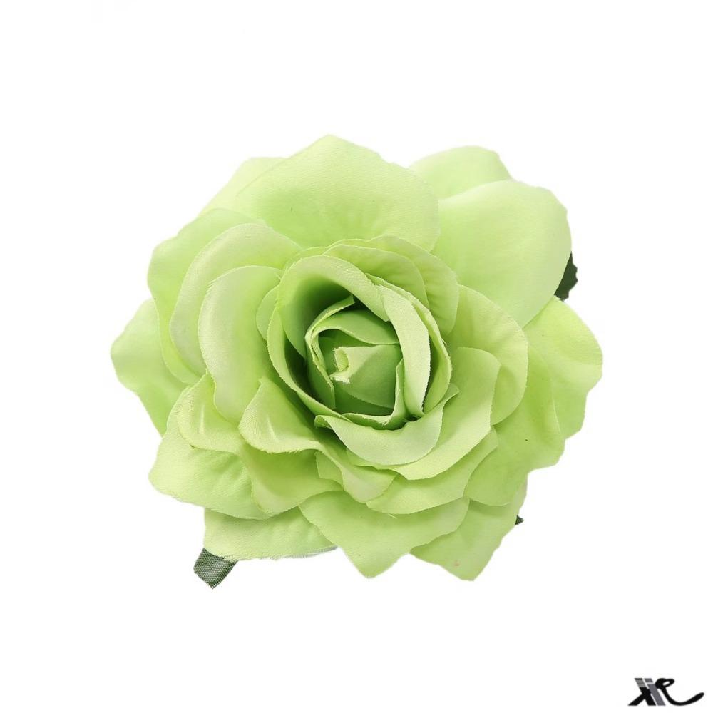 White Camellia Shaped Hair Clip With Small Flowers On Head Floral Internet Famous Atmosphere Side Women