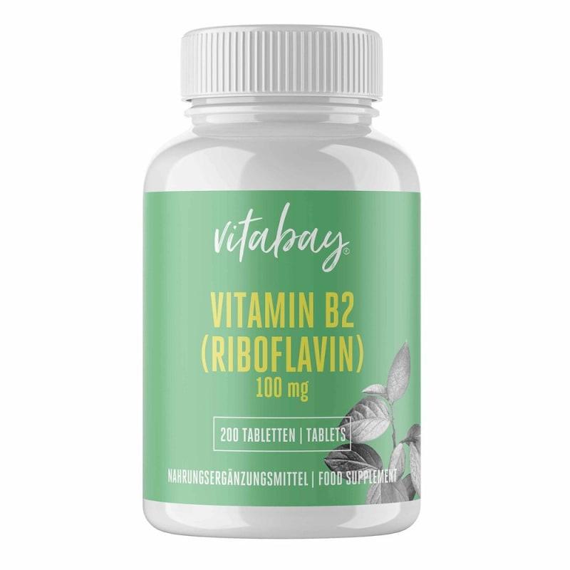 

Vitabay Vitamin B2 Riboflavin 200 Tablets