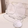Foldable Mosquito-Proof Net Adjustable Mosquito Net Stand Portable Face Head Mosquito Net  Camping