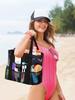 Mesh Shower Caddy: Travel Tote for Bathroom Storage, Toiletries, and Swimming Gear