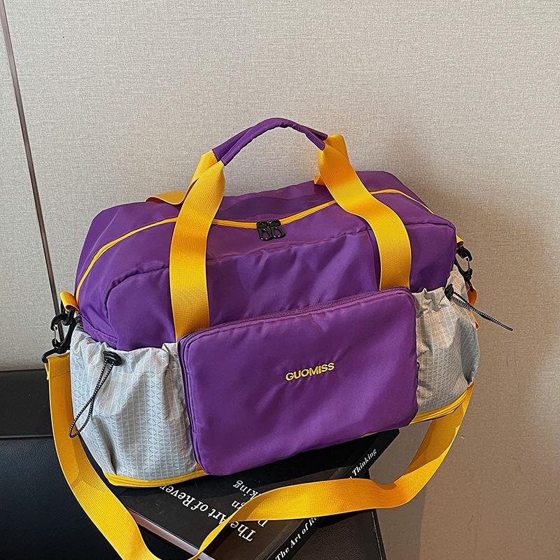 Travel bag Women's handbag Sports training Fitness bag Dry and wet separation Yoga bag Business trip messenger storage bag