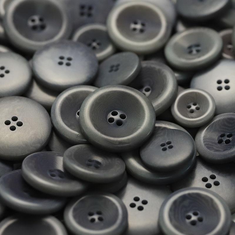 

Fruit Four-Eyed Bowl Button Knitted Cardigan Sweater Button Suit Windbreaker Fur Coat Decorative Button 5 #[fruit bowl gray] 15mm