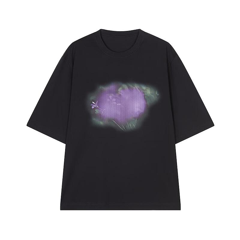 CROQUIS Men's 2025 Summer Loose Fit Crewneck T-Shirt