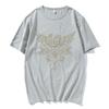 Korn Skull Wings Girls Juniors Black T Shirt Metal Gothic Rock Band T Shirts Unisex Women Vintage Oversized Tshirt Tops Streetwear