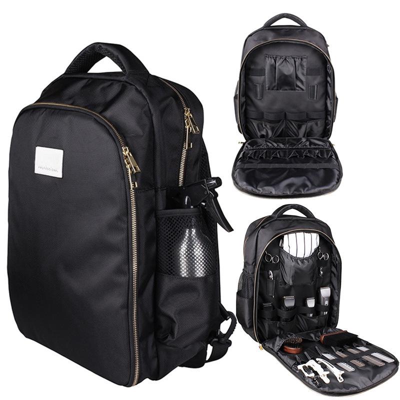 Hairdresser's Portable Backpack for Haircut Tools: Large Capacity for Hair Dryer & Electric Clippers.