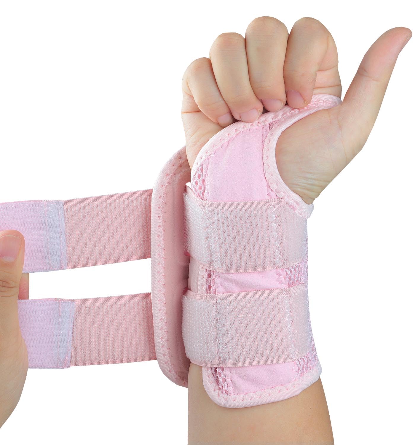 

Carpal Tunnel Syndrome Wrist Brace - Adjustable Nighttime Sleep Immobilization Brace - Right Wrist Decompression Pain Stabilizer