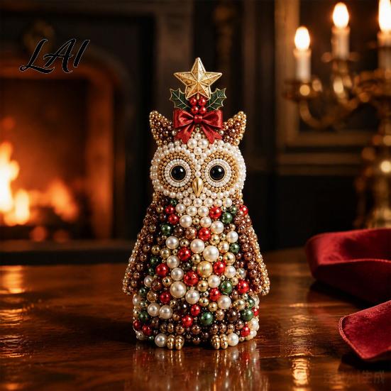 Bastelprojekte-Set DIY Tierbaum-Set mit Perlen 3D Perlenkunst-Set Anfänger-Set Handgemacht Thematisch für Kinder Erwachsene Anfänger Perlen