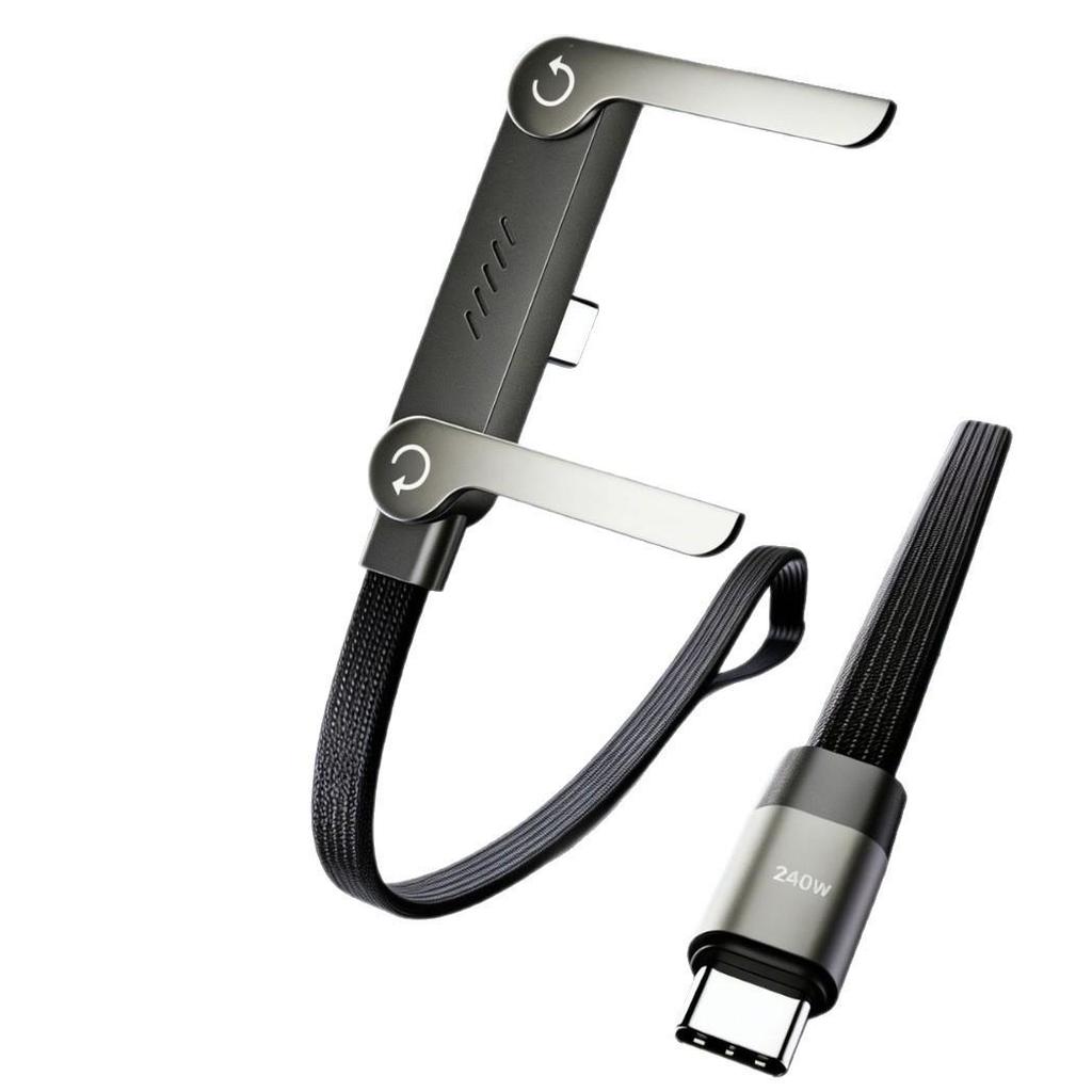 240W Elbow Fast Charging Cable for Apple 15/16/17, Huawei, Xiaomi.