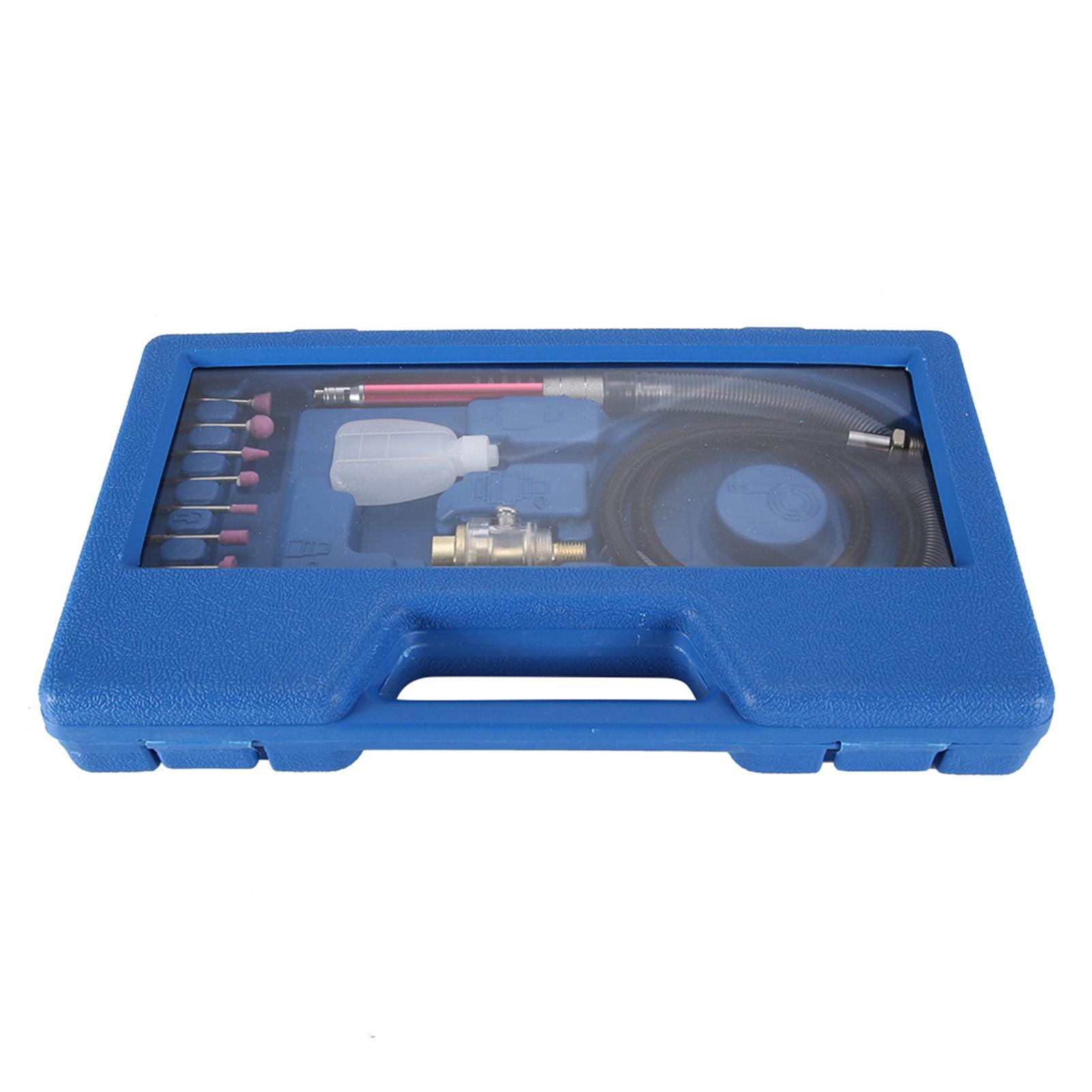 

19 шт. Пневматическая угловая шлифмашинка-карандаш для полировки и гравировки 58000 об/мин