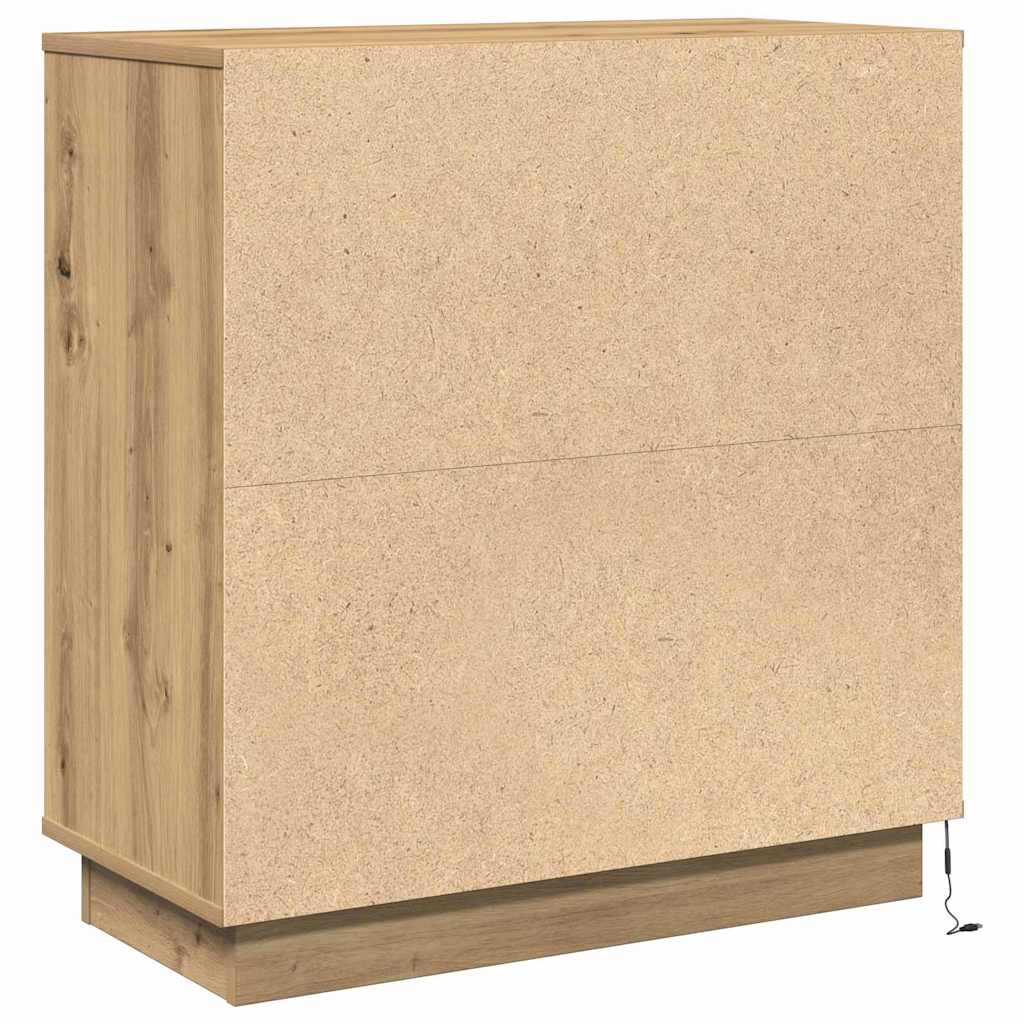 Nightstand Artisan Oak 71 x 34.5 x 75 cm Engineered Wood