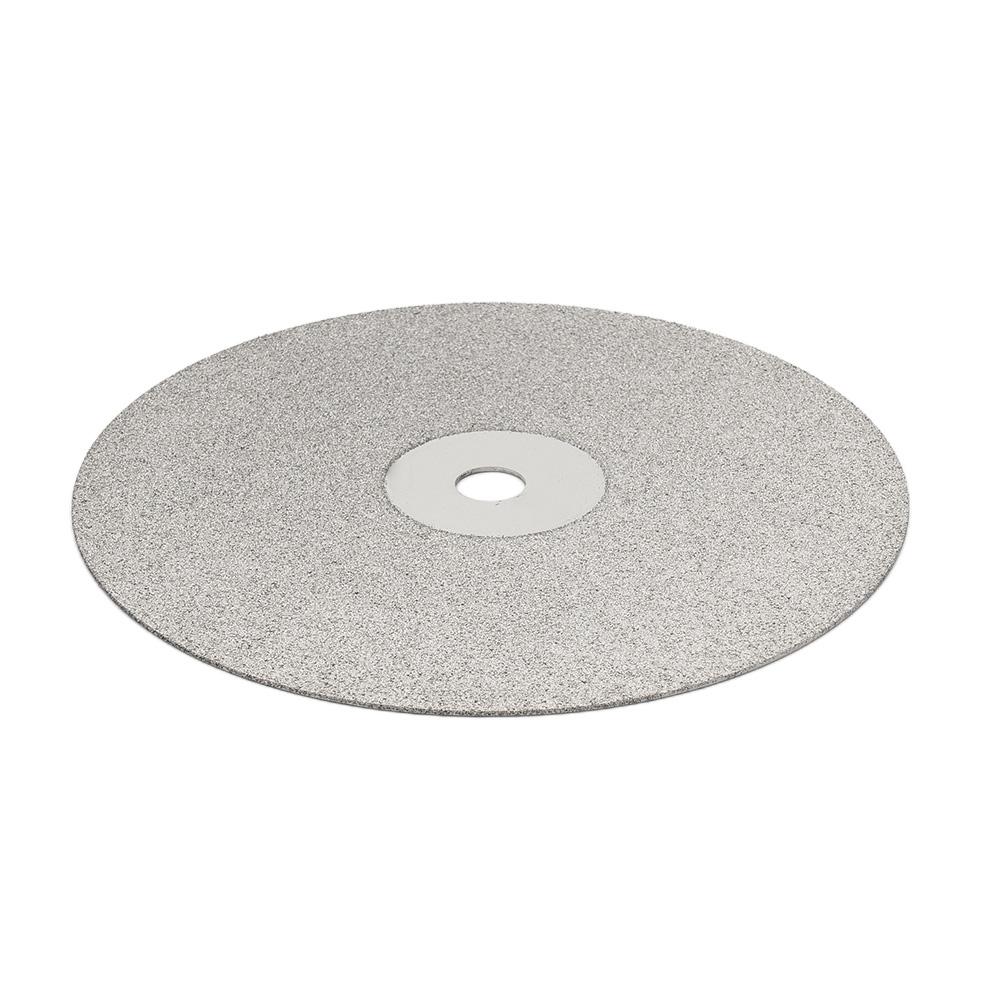 6" 150mm Diamond Coated Flat Lap Wheel Lapidary Polishing Grinding Disc 80~3000 Grit For Jewelry Jade Crystal Glass Polishing