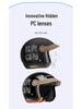 Unisex 3C Certified Electric Scooter Helmet with Hidden Visor – All-Season, Winter-Ready, Men’s and Women’s Safety Protection.