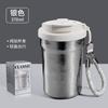New pure titanium portable rope coffee cup high value double drink vacuum thermos cup high-end gift box car accompanying cup