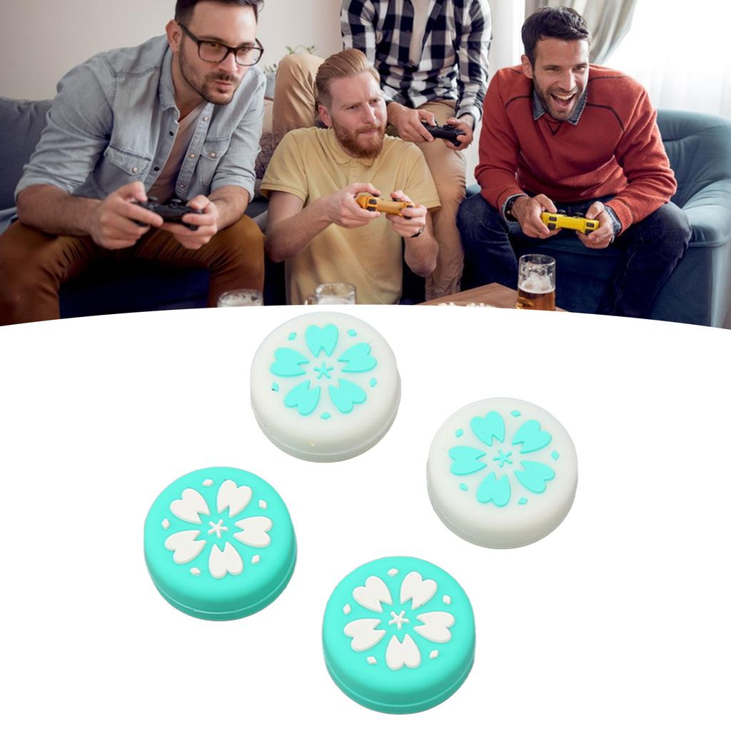 4Pcs Thumb Grip   for   Soft Silicone Prevent Slip Replacement Joystick   Thumb Stick   for   Lite