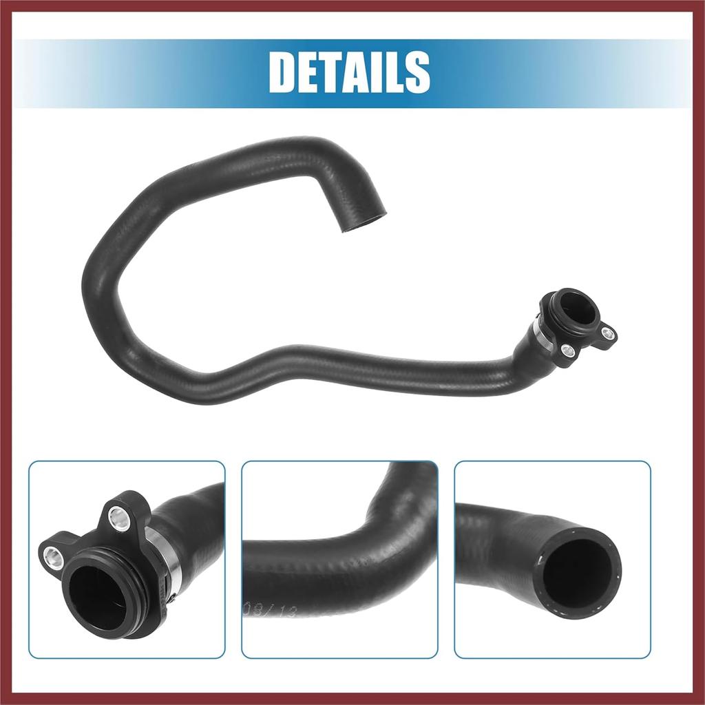 1 Pcs Engine Coolant Hose for BMW X3 3.0L L6 - Gas 2007-2010 No.11537552339 Replace Parts