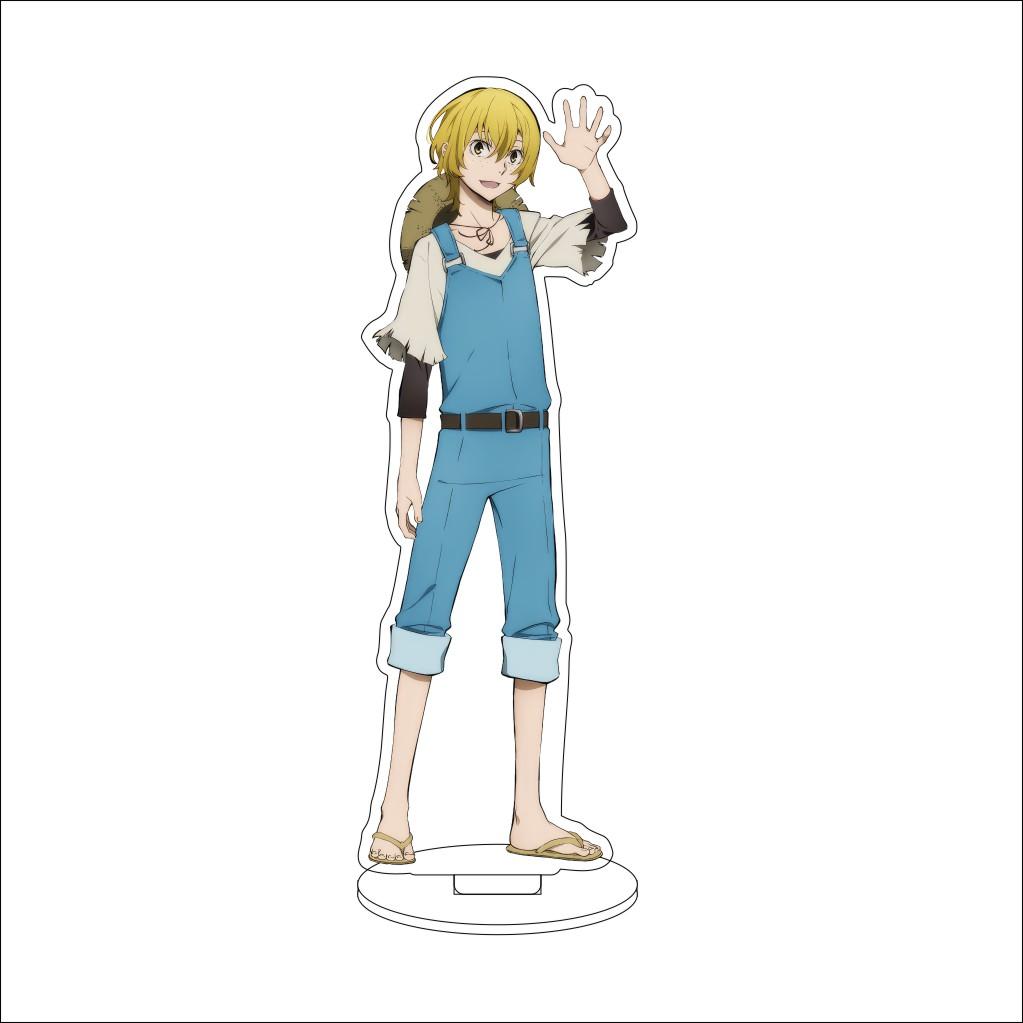 16CM Anime Cosplay Acrylic Stand Ornaments Edogawa Rampo Kunikida Doppo Dazai Osamu Figure Stand Halloween Christmas Gifts