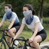 Summer Activities Face Guard Ice Silk Sunscreen Cover for Face Neck And Clavicle