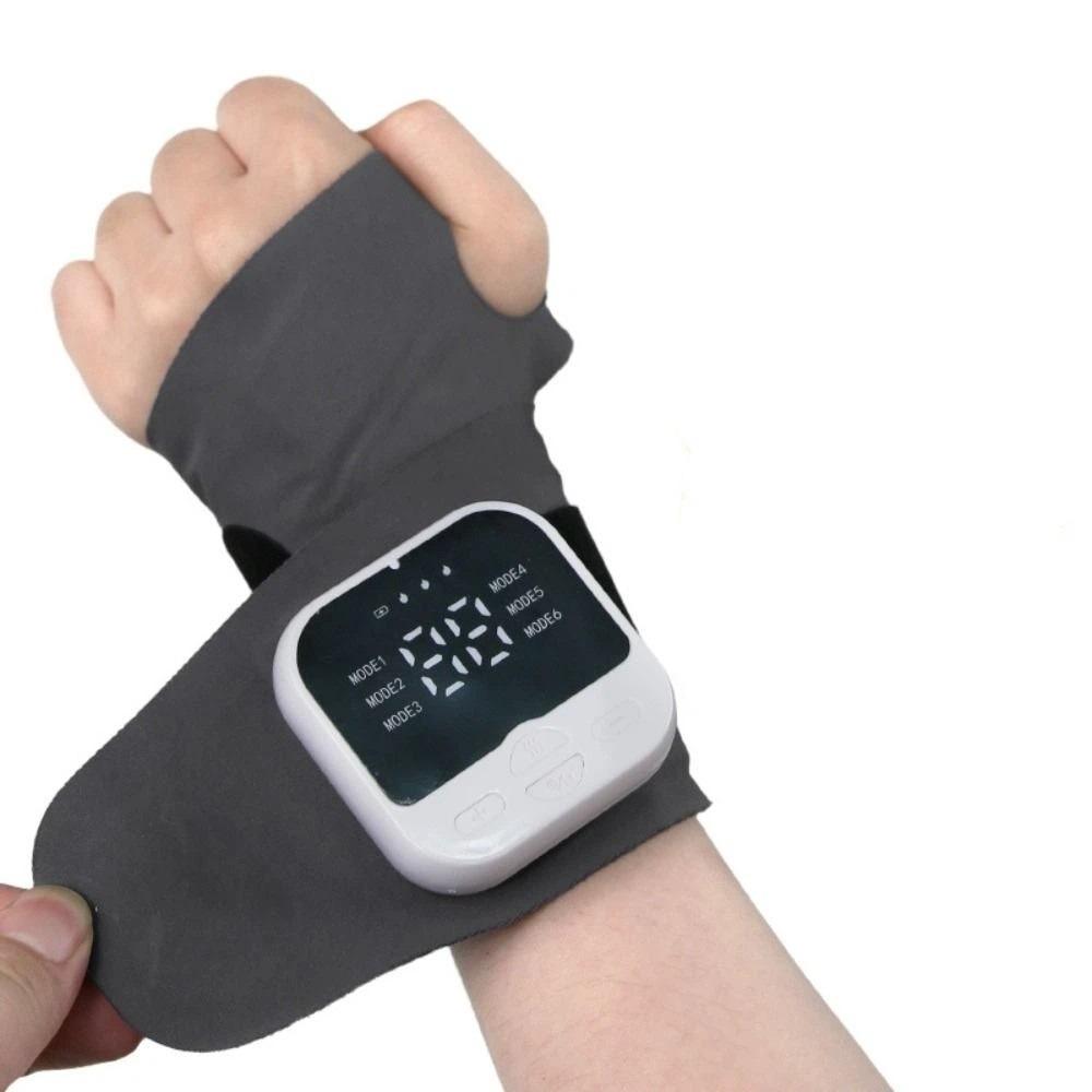 10 Modes EMS Microcurrent Massager 29 Levels Wrist Support Brace Hand Massage Protector Office Use