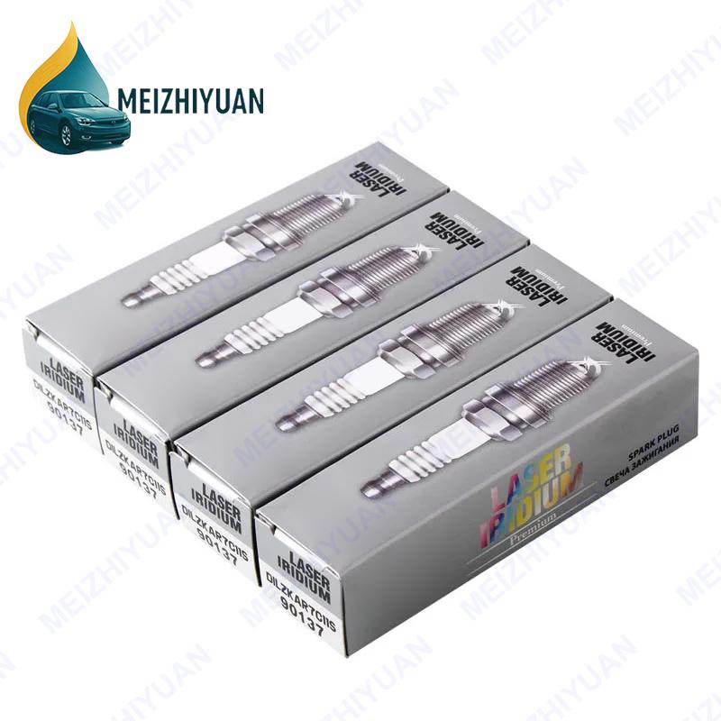 4/8Pcs DILZKAR7C11S 90137 Laser Iridium Spark Plugs For Honda Fit XRV CITY VEZEL Greiz 1.5L 2015-2018 L15B5