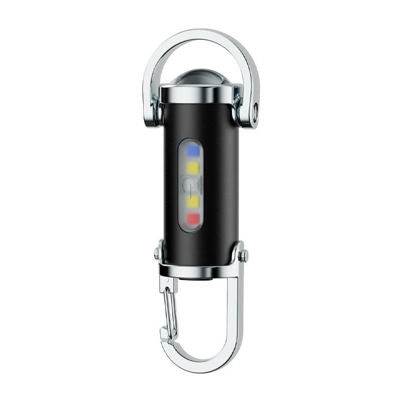 COB Camping Lamp Keychain Light Keychain Flashlight Small Keychain Light Pocket Flashlight for Camping Hiking & Emergency