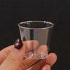 50PCS/SET 30ML Disposable Plastic Cups Mini Tasting Cups Portable Transparent Cups  Kitchen Use