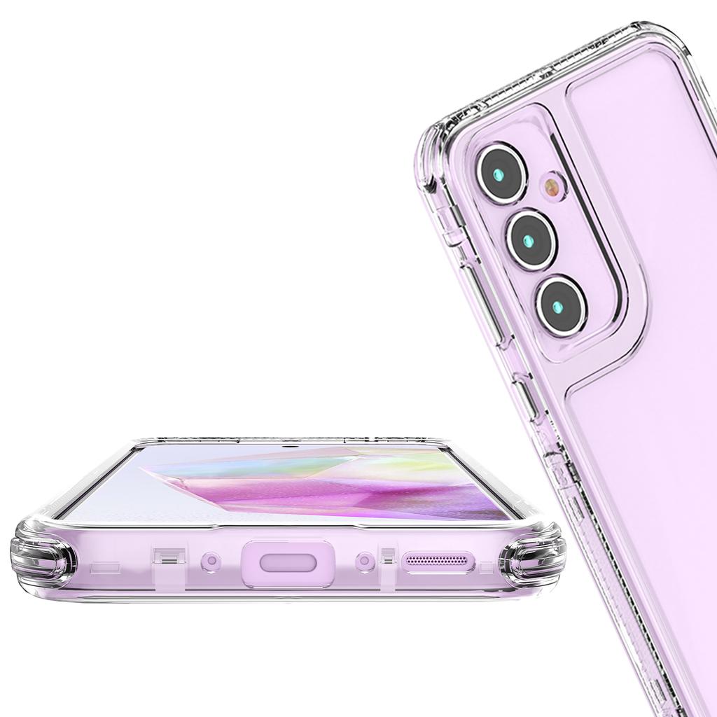 For Samsung Galaxy A35 5G Case Acrylic+TPU Crystal Clear Phone Cover