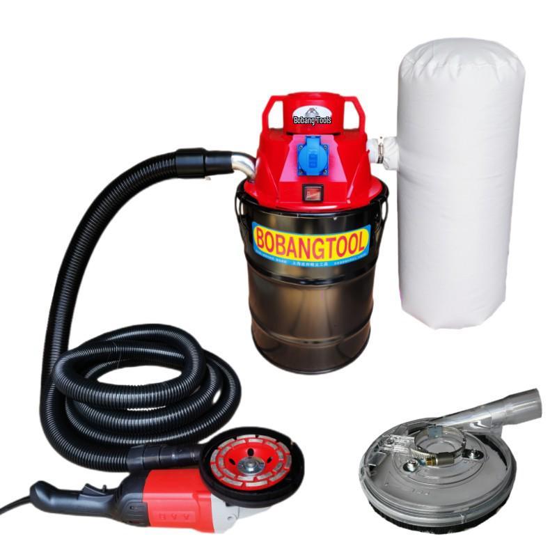 5-Inch Dust Extraction Cover for 125mm Angle Grinder - Fiberglass & Concrete Dust Collection