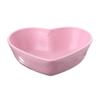 Dinnerware Mini Bowl Love Heart Shape Wheat Straw Bowls for Food Tableware Vinegar Seasoning Bowls Kitchen Supplies
