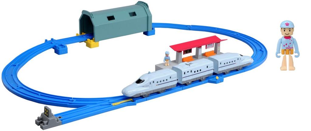 Plarail Shinkansen Sakura Hochtunnel-Set