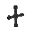 Internal Triangle Key Wrench 4 Ways Elevator Cabinet Wrenches New Cross Switch Alloy Spanner  Home