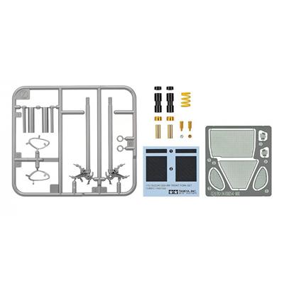 Tamiya 112 Detail Up Parts Series Nr. 91 Suzuki Ecstar GSX-RR '20 Vorderradgabel-Set Kunststoff-Modellteile 12691