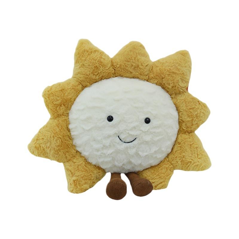 Sky Series Sun Moon Star Throw Pillow Star Moon Night Theme Home Sofa Cushion Children's Room Ornament Decoration