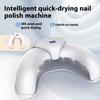 LED Nail Lamp Foldable Professional Curing Lamp Protecting The Back of The Hand Nail Art Lamp for Fingernail and Toenail Nail