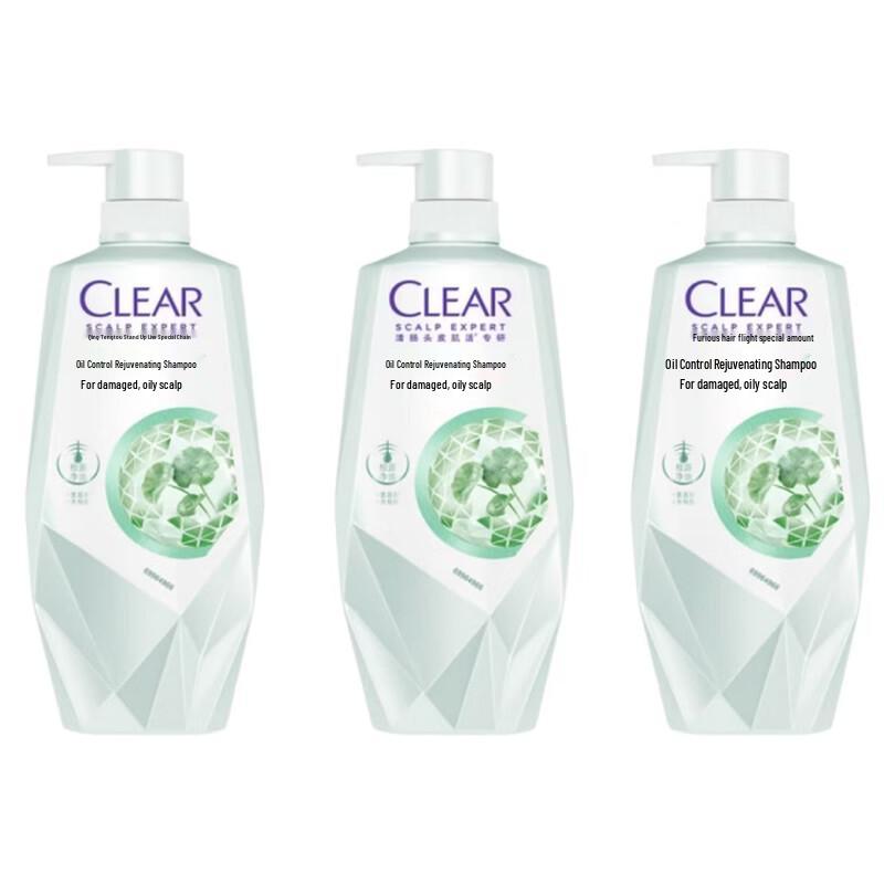 Clear Scalp Care Oil Control Revitalizing Shampoo
