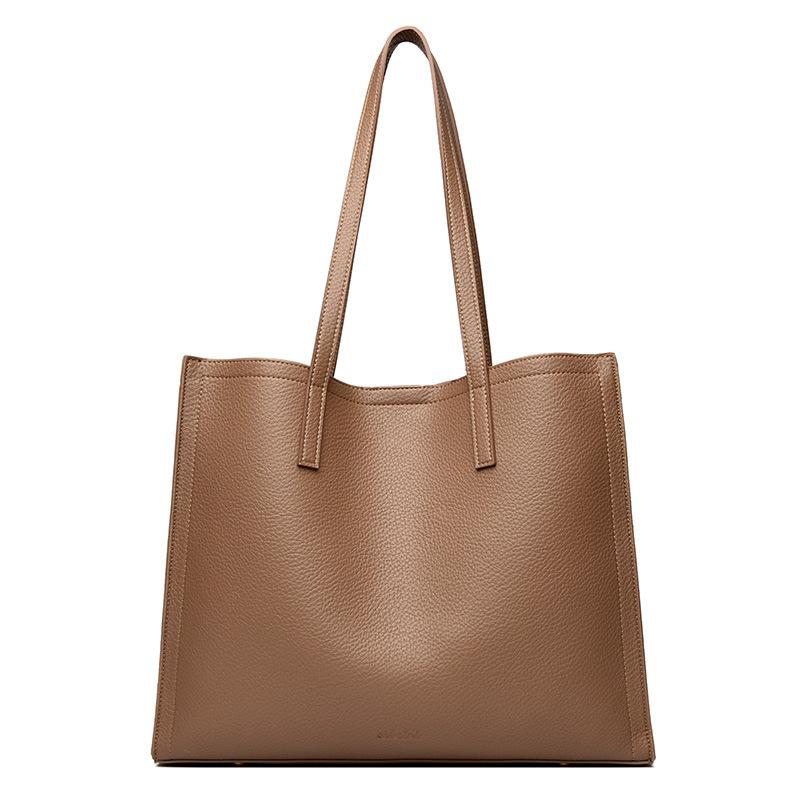 

Женская сумка новая модная повседневная сумка-тоут модная простая сумочка большая вместимость сумка через плечо хаки