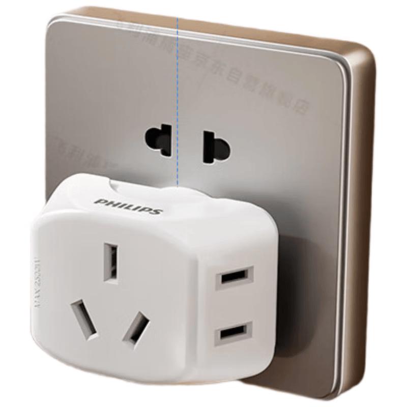 Philips Mini 3-Outlet Power Adapter CN plug (adapter included)