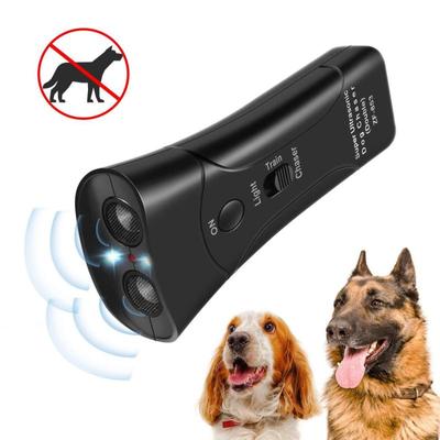 LED Ultrasonic Dog Training Repeller Trumpet Control Trainer Device Anti-barking Stop Bark