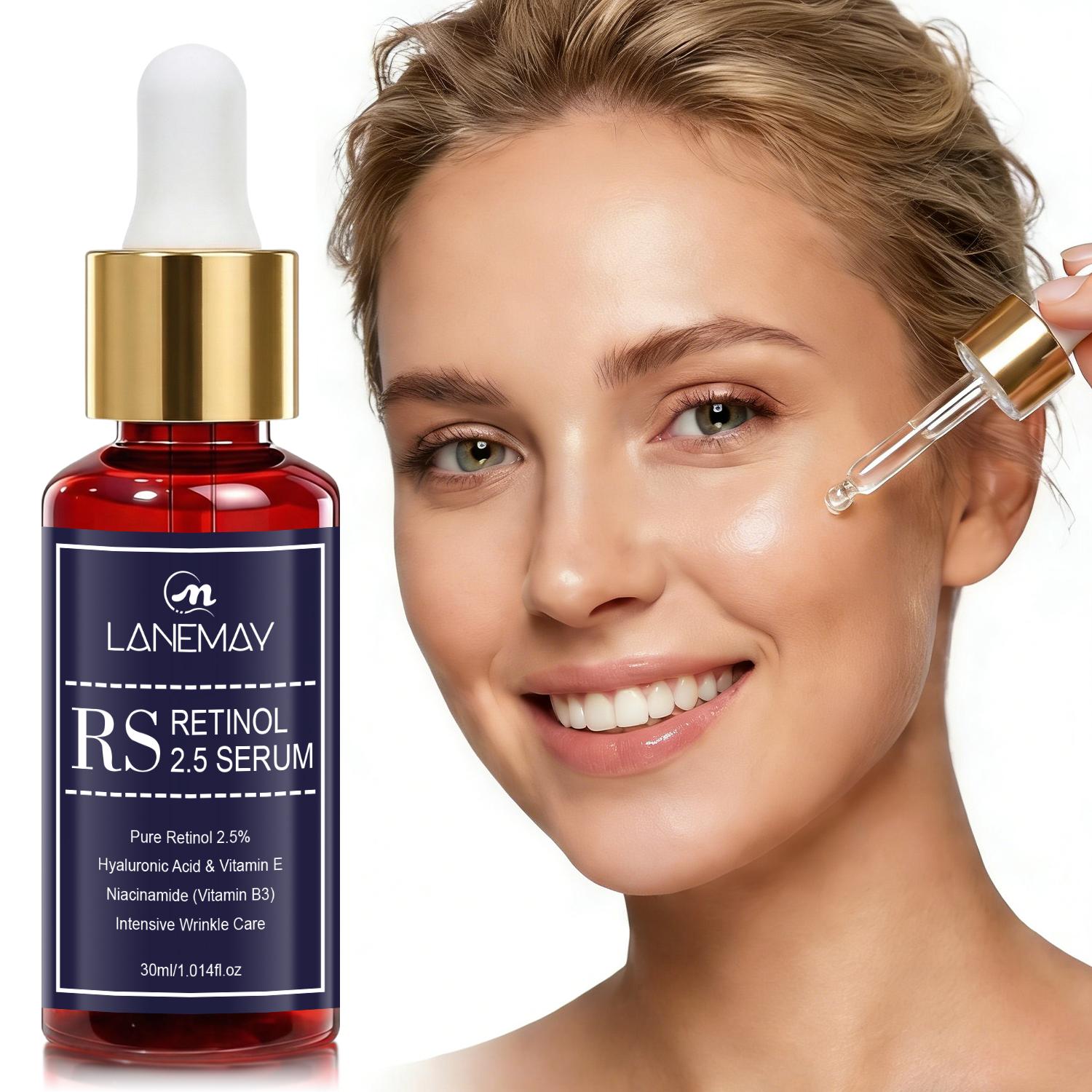 

Retinol Facial Serum-Enhance Skin Firmness & Hydration-Make Skin Tone More Balanced-Suitable For All Skin Types, 30ml
