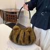 Stuffed Cloud Bag Classy Sense Fall and Winter Shoulder Bag Women's Fashionstuffed Bag