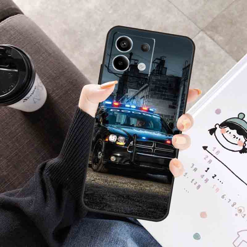 

Police Cover For Xiaomi Redmi Note 14 13 10 11 12 15 Pro Plus Case For Redmi 15C 13C 12C 10C 14C 15 Redmi Note 14 Pro 5G
